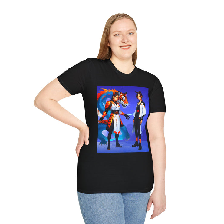 Fantasy Adventure Colorful Tee – Anime Cosplay T-Shirt