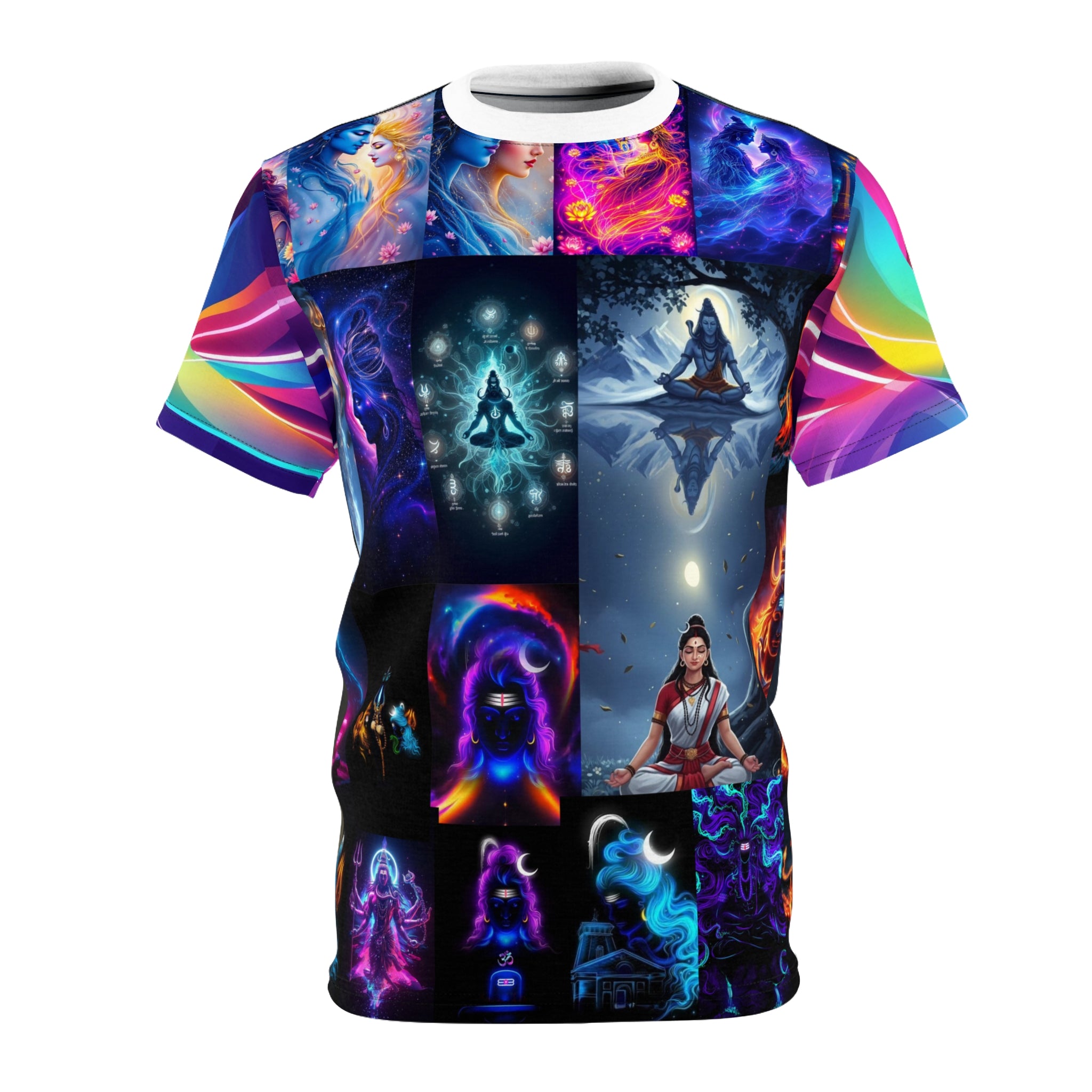 Shiva Special Edition Vibrant Festival Tee – Spiritual Yoga Shirt