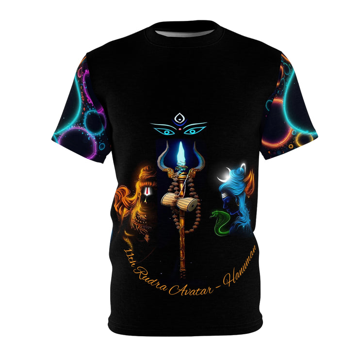Rudra Avatar Hanuman Graphic Tee – Spiritual Festival Shirt