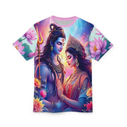 Divine Love Shiv & Parvati Tee – Festival Spiritual Shirt