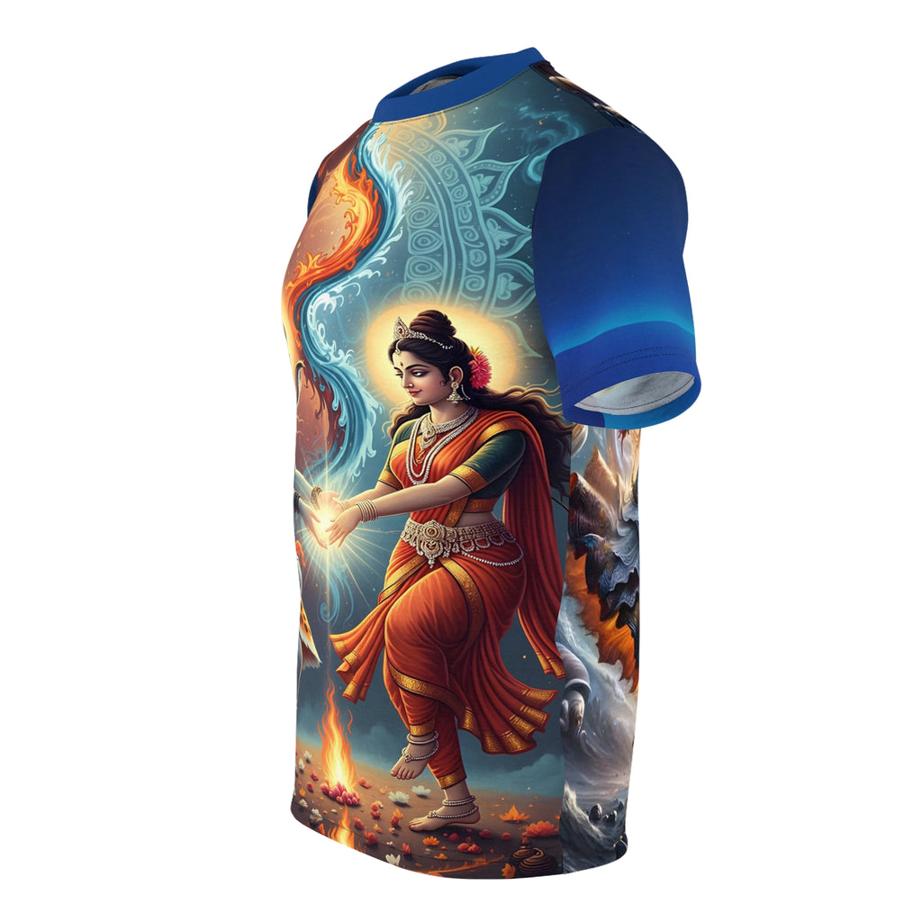 Mythical Dance Spiritual Tee – Festival ShravanMas Wear