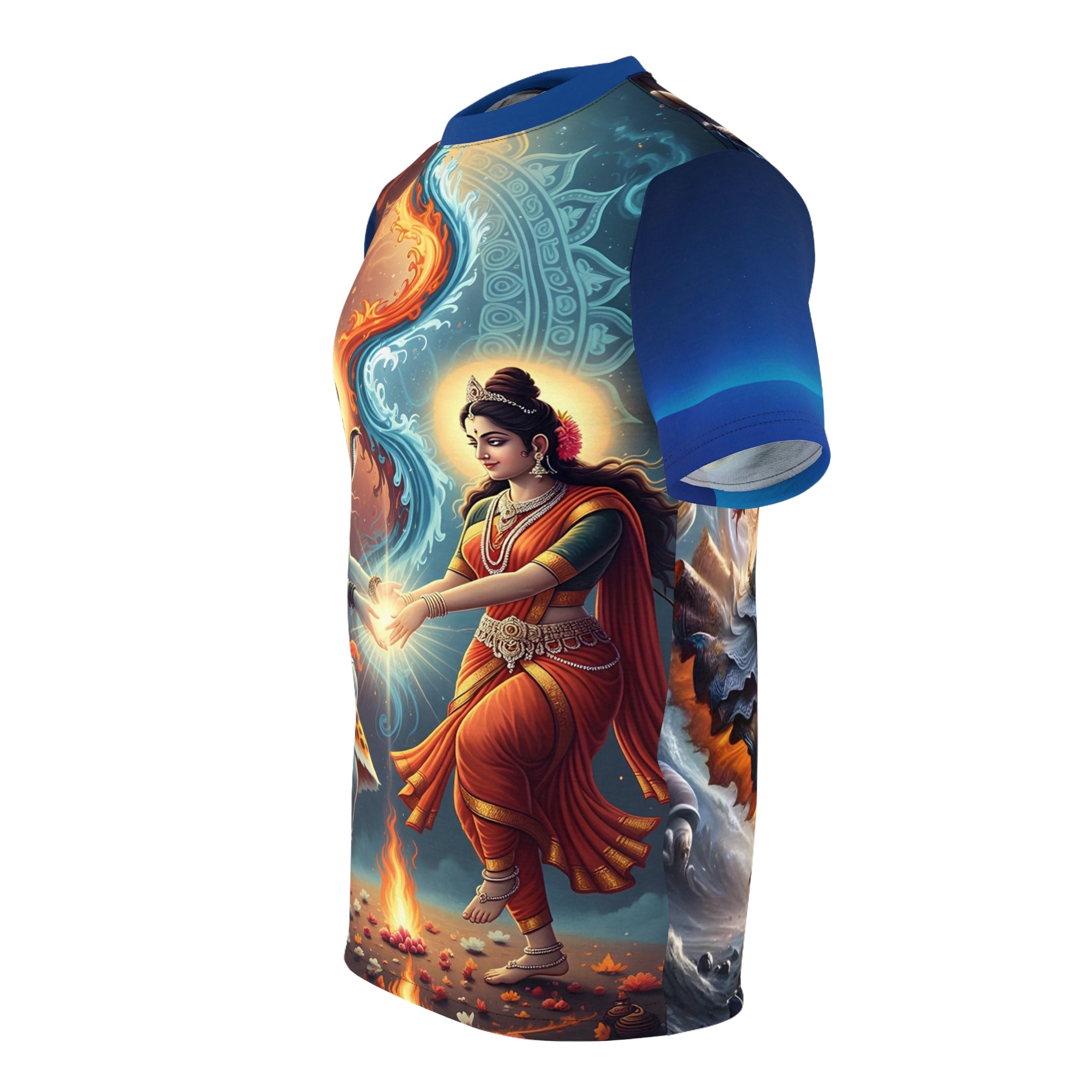 Mythical Dance Spiritual Tee – Festival ShravanMas Wear