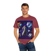 Fantasy-Themed Garment-Dyed Tee – Majestic Creature Shirt