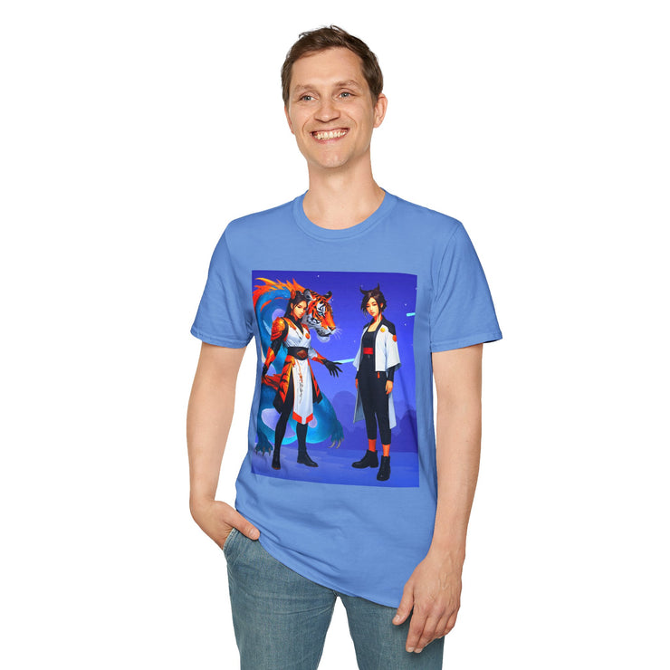Fantasy Adventure Colorful Tee – Anime Cosplay T-Shirt