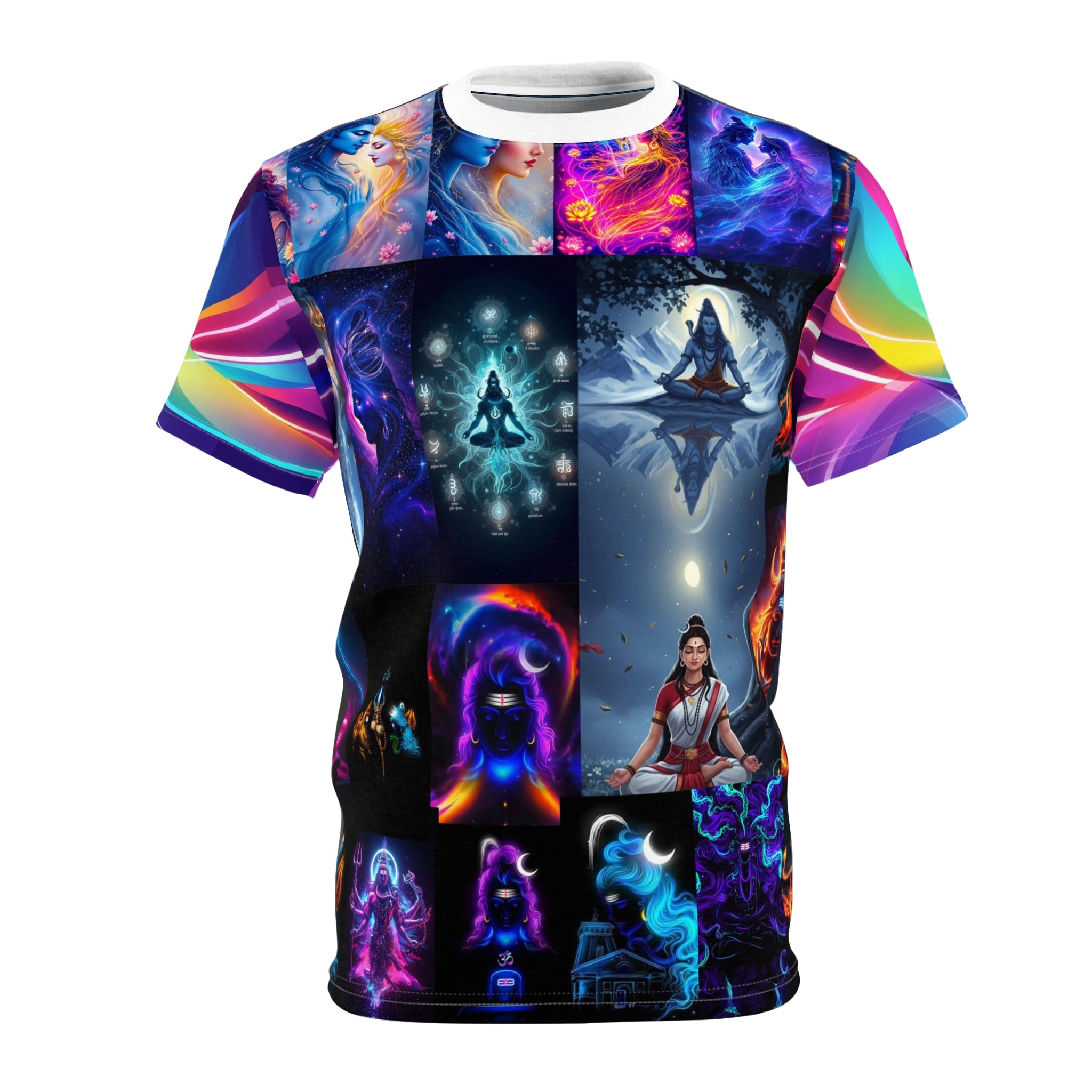 Shiva Special Edition Vibrant Festival Tee – Spiritual Yoga Shirt
