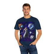 Fantasy-Themed Garment-Dyed Tee – Majestic Creature Shirt