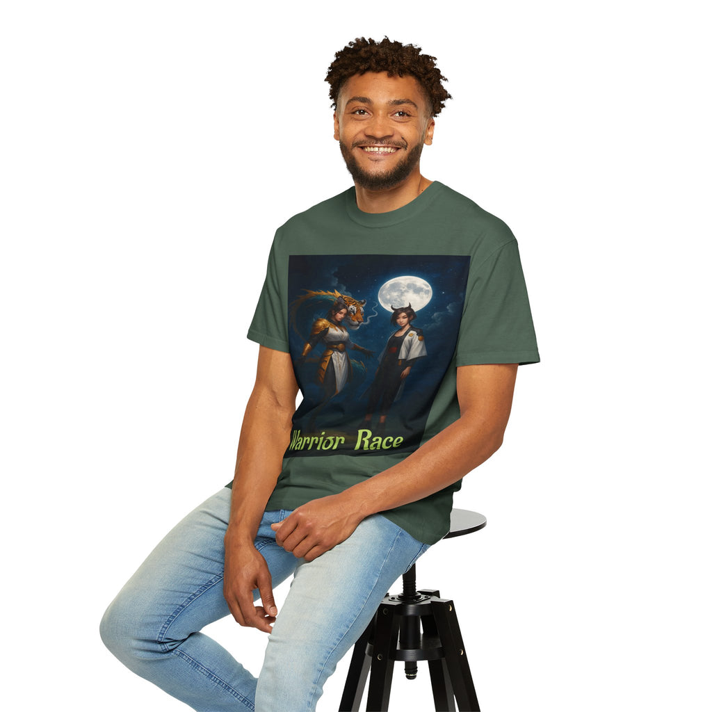Warrior Race Fantasy Graphic Tee – Gamer Cosplay Shirt