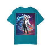 Fantasy-Themed Garment-Dyed Tee – Majestic Creature Shirt