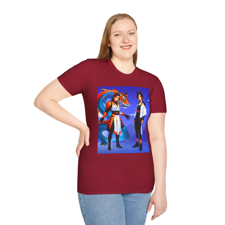 Fantasy Adventure Colorful Tee – Anime Cosplay T-Shirt