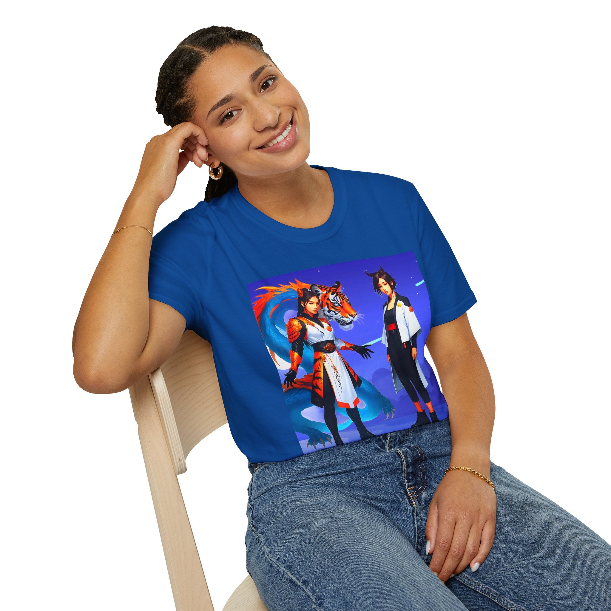 Fantasy Adventure Colorful Tee – Anime Cosplay T-Shirt