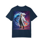 Fantasy-Themed Garment-Dyed Tee – Majestic Creature Shirt
