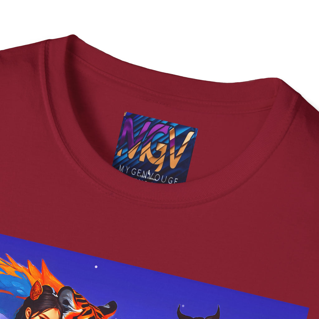 Fantasy Adventure Colorful Tee – Anime Cosplay T-Shirt