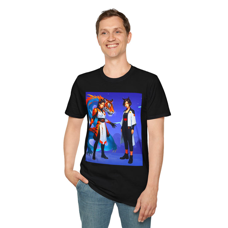 Fantasy Adventure Colorful Tee – Anime Cosplay T-Shirt