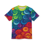 Colorful Swirl Tee.