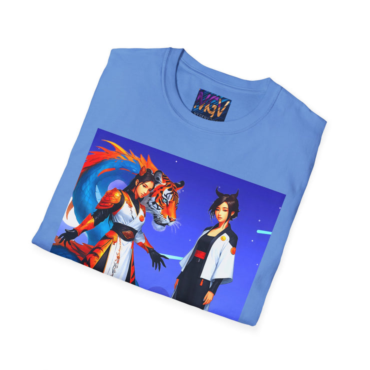 Fantasy Adventure Colorful Tee – Anime Cosplay T-Shirt
