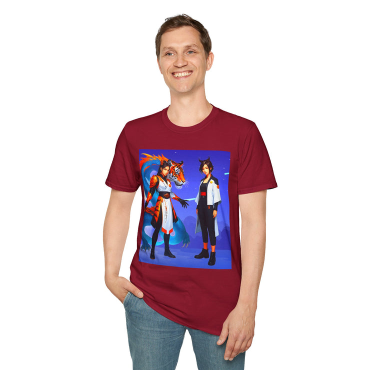 Fantasy Adventure Colorful Tee – Anime Cosplay T-Shirt