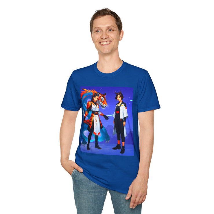 Fantasy Adventure Colorful Tee – Anime Cosplay T-Shirt