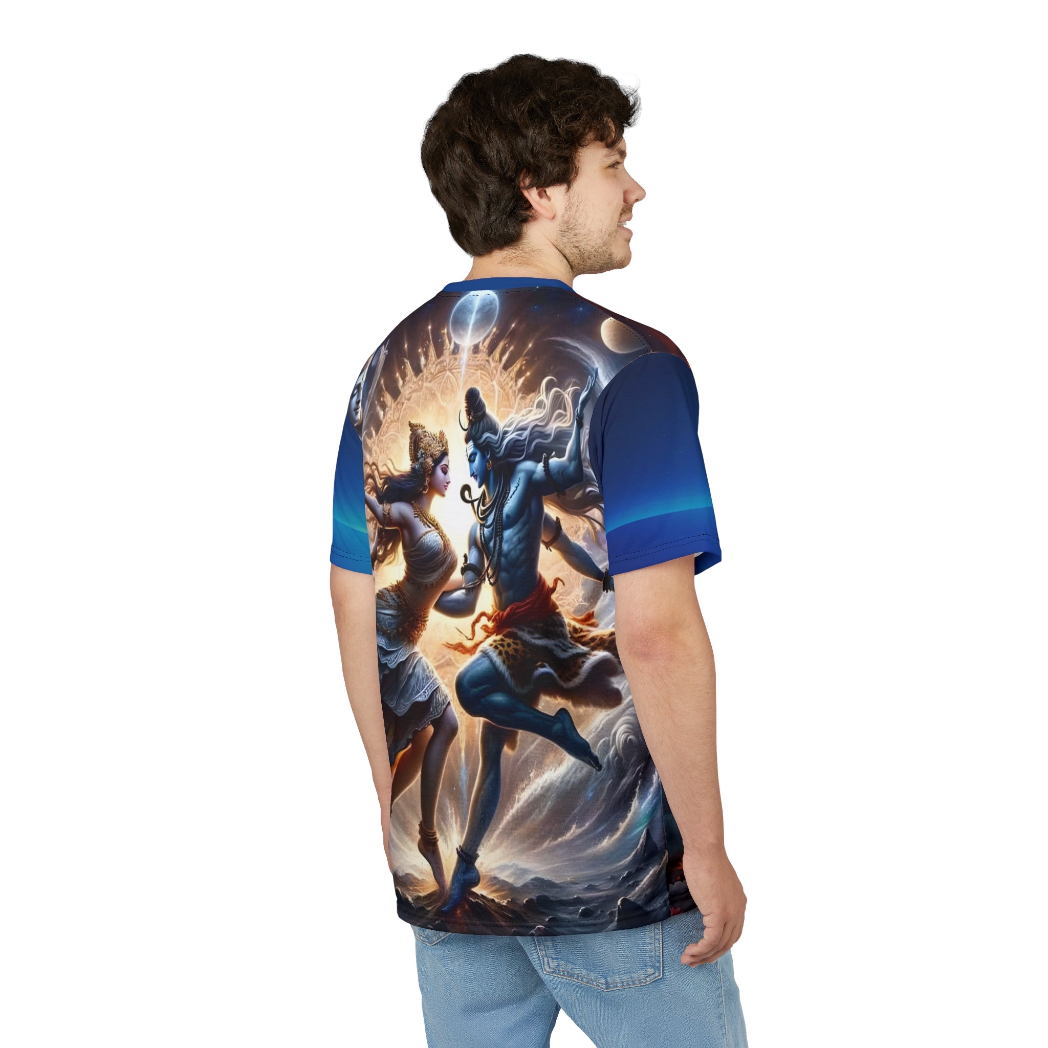 Mythical Dance Spiritual Tee – Festival ShravanMas Wear