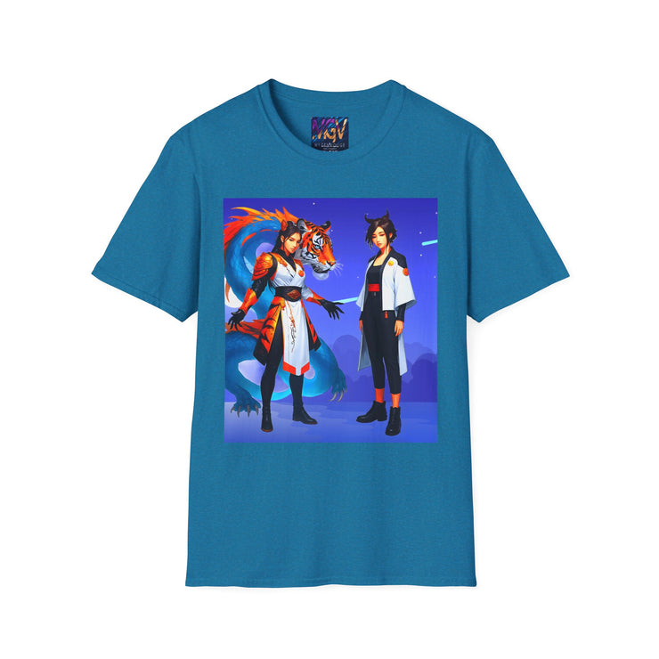 Fantasy Adventure Colorful Tee – Anime Cosplay T-Shirt
