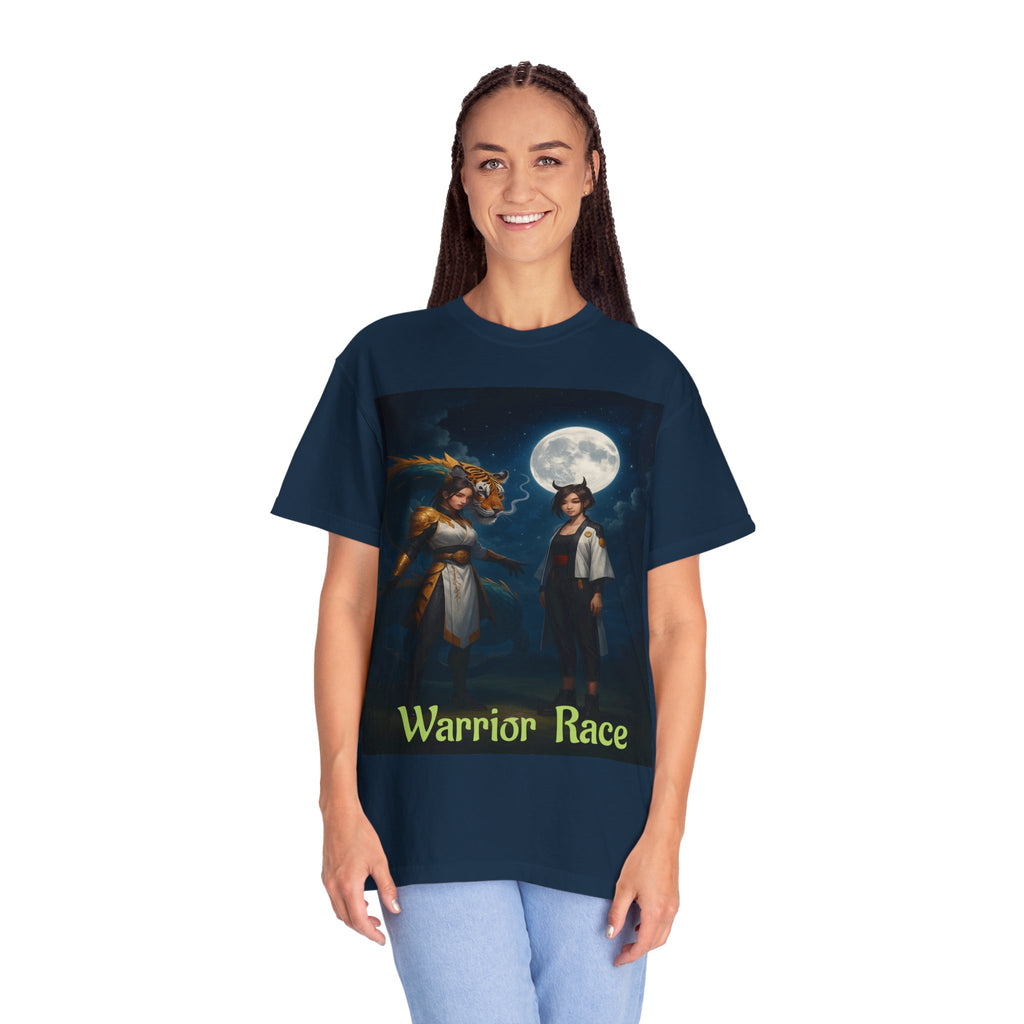 Warrior Race Fantasy Graphic Tee – Gamer Cosplay Shirt