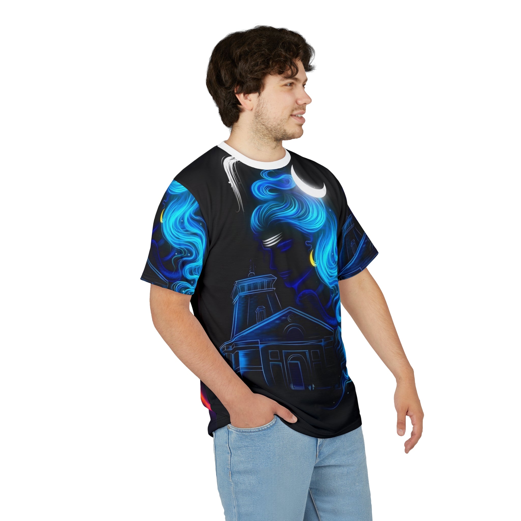 Shiv Kedarnath Temple Spiritual Tee