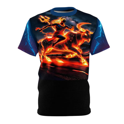 Shiv & Nandi Ride Tee – Mythology Art T-Shirt