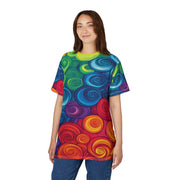 Colorful Swirl Tee.