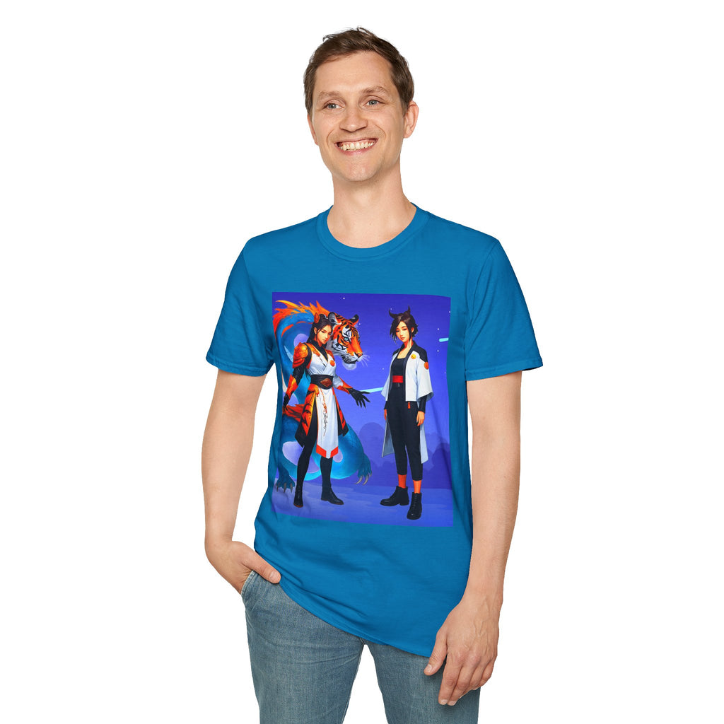Fantasy Adventure Colorful Tee – Anime Cosplay T-Shirt