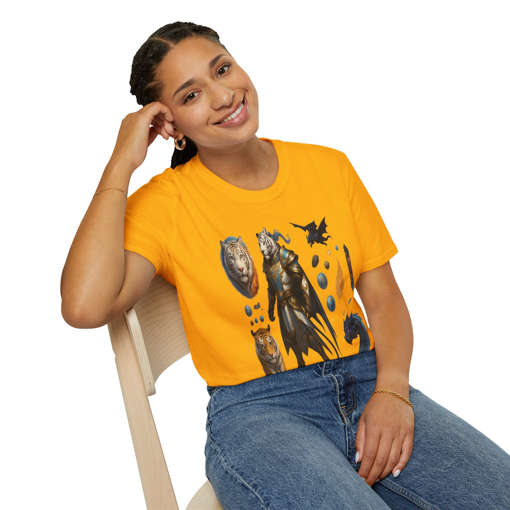 Fantasy Adventure Graphic Tee – Magical Creature Shirt