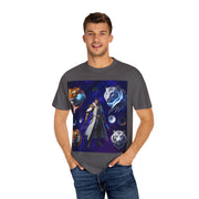 Fantasy-Themed Garment-Dyed Tee – Majestic Creature Shirt