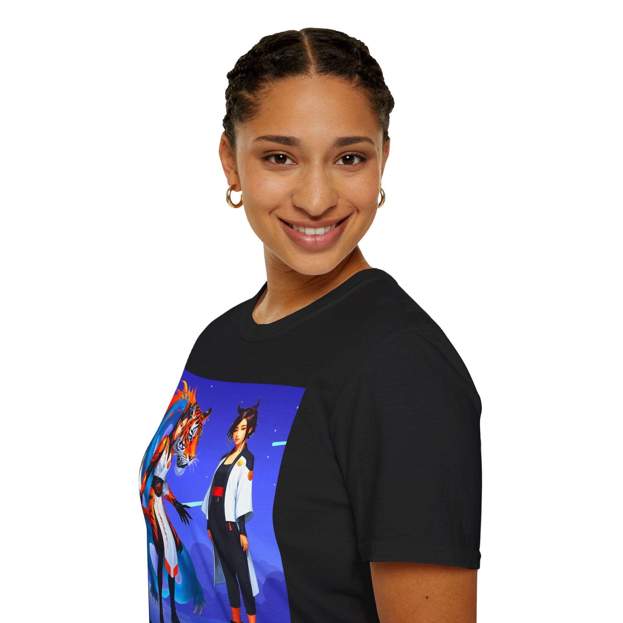 Fantasy Adventure Colorful Tee – Anime Cosplay T-Shirt