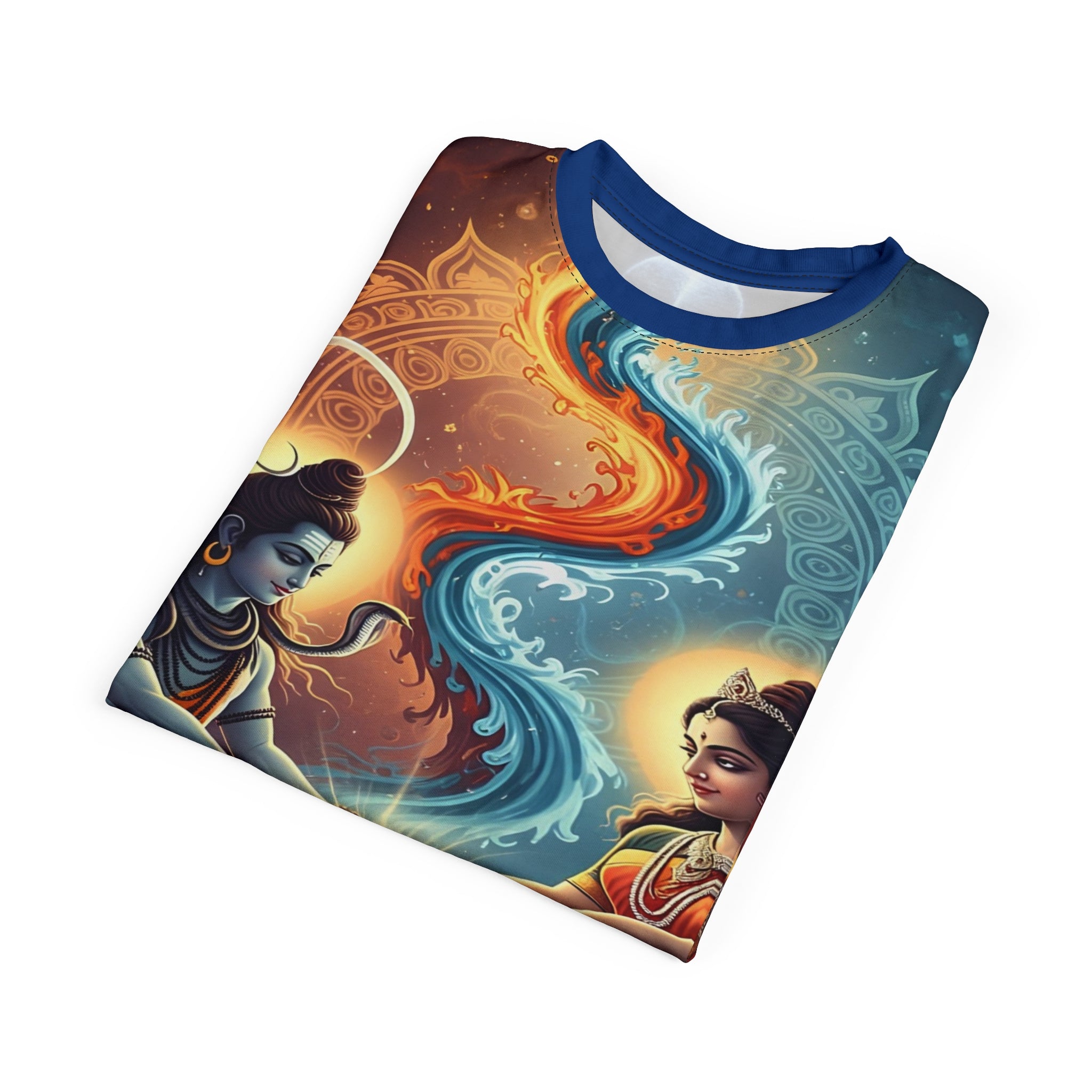 Mythical Dance Spiritual Tee – Festival ShravanMas Wear