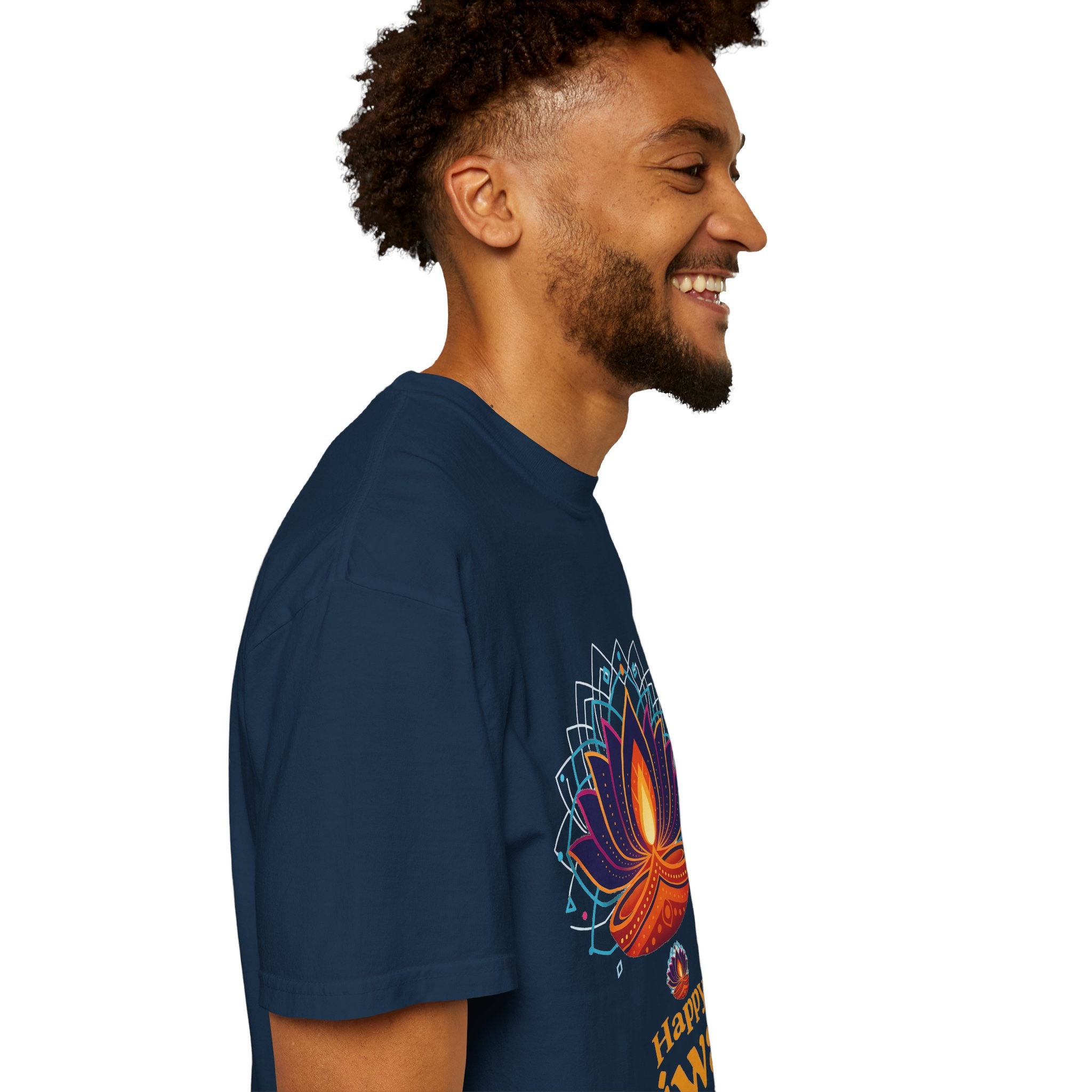 Diwali Celebration T-Shirt | Happy Diwali Unisex Garment-Dyed Tee | Festival Apparel Gift