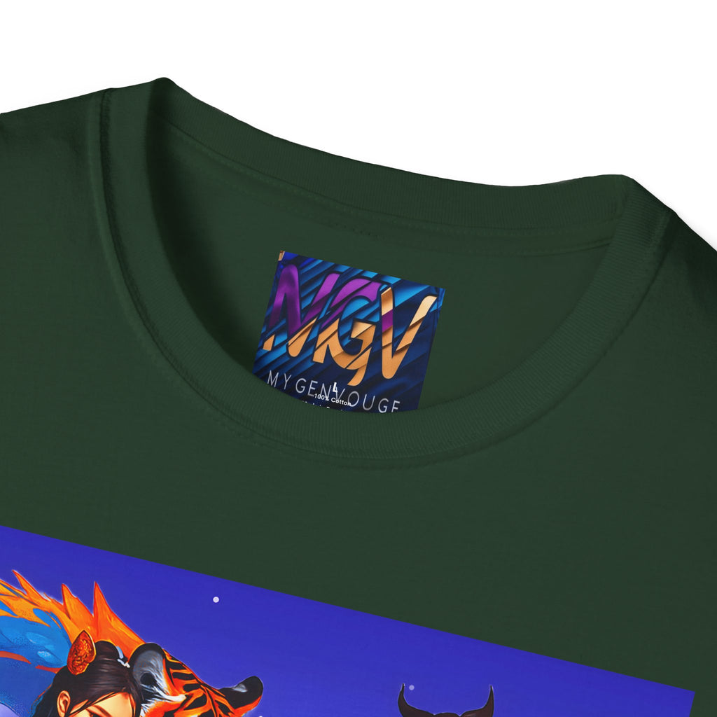 Fantasy Adventure Colorful Tee – Anime Cosplay T-Shirt