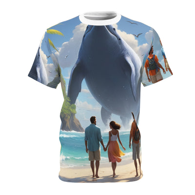 Whale Adventure Ocean Tee – Beach Vacation Shirt