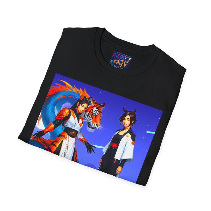 Fantasy Adventure Colorful Tee – Anime Cosplay T-Shirt