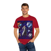 Fantasy-Themed Garment-Dyed Tee – Majestic Creature Shirt