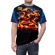 Shiv & Nandi Ride Tee – Mythology Art T-Shirt