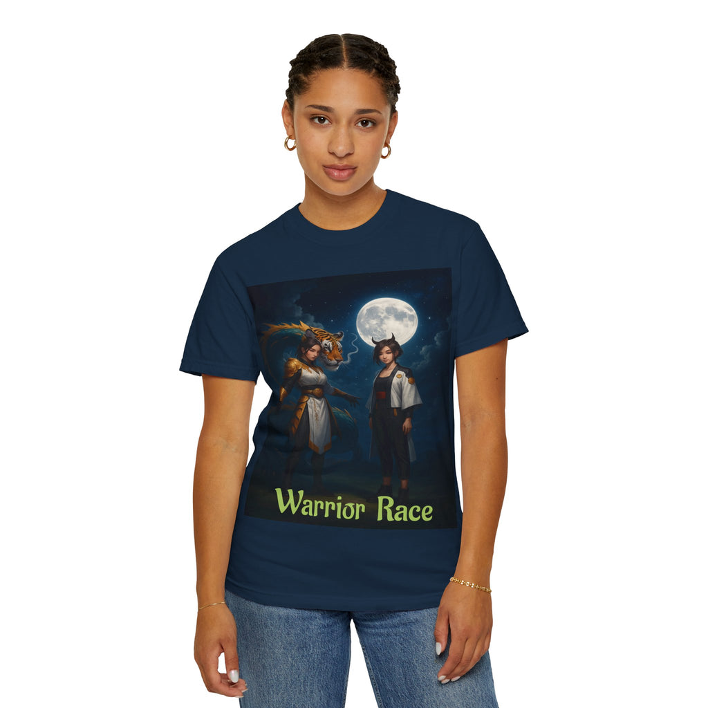 Warrior Race Fantasy Graphic Tee – Gamer Cosplay Shirt