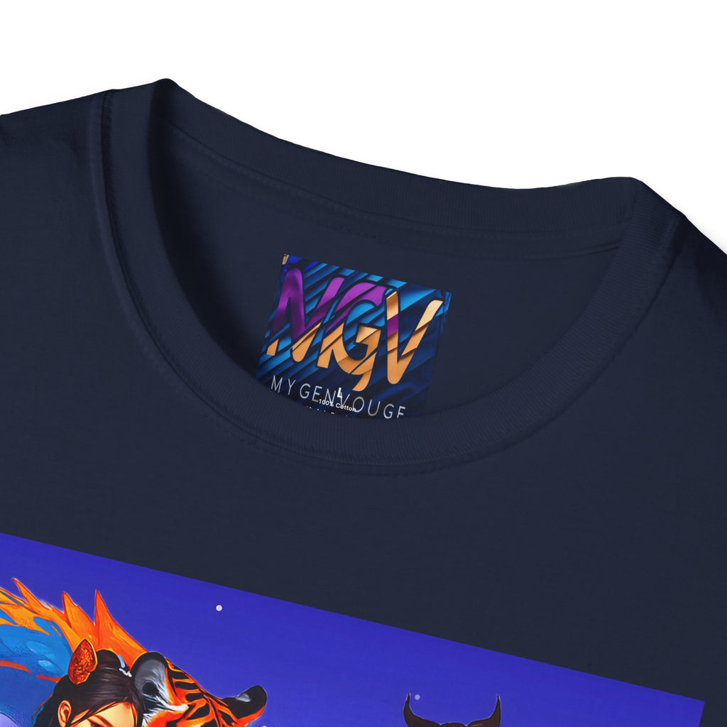 Fantasy Adventure Colorful Tee – Anime Cosplay T-Shirt