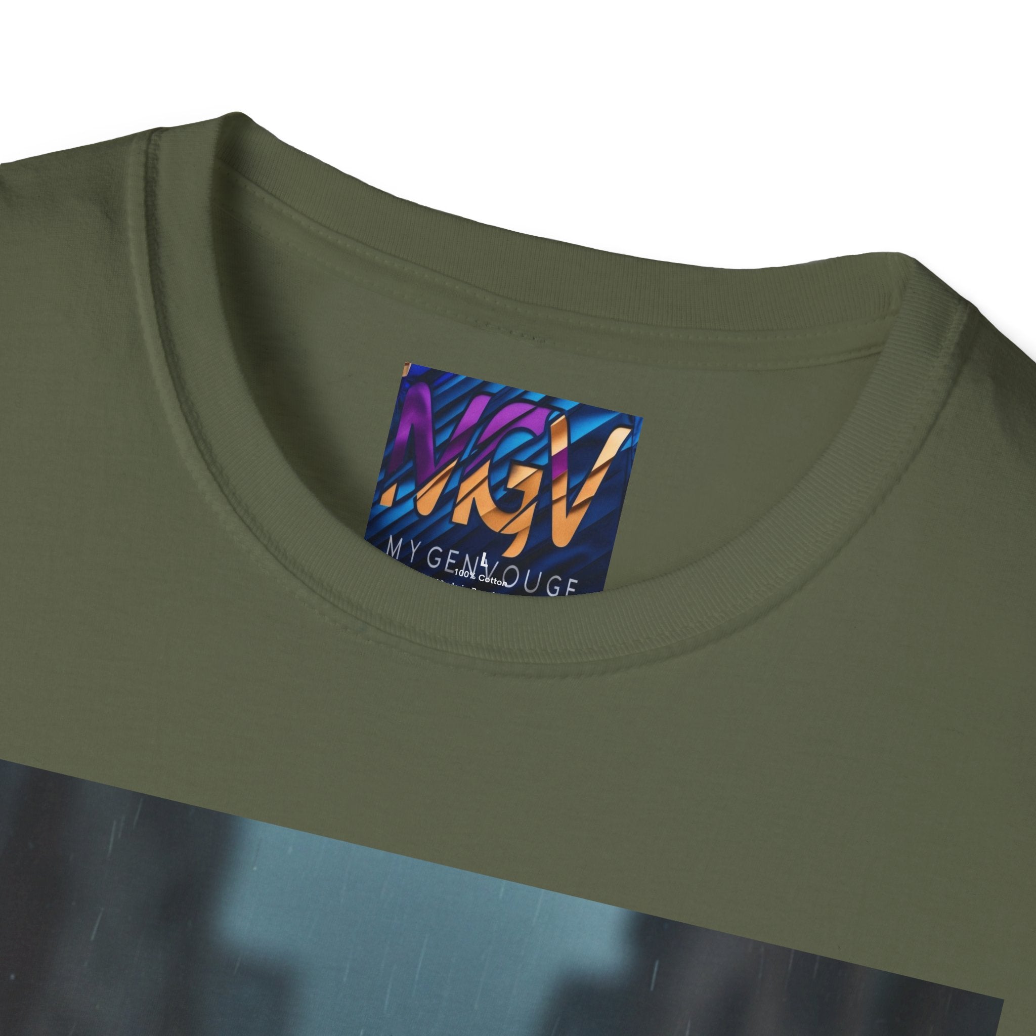 Colorful Parrot Love Tee – Nature Summer Shirt