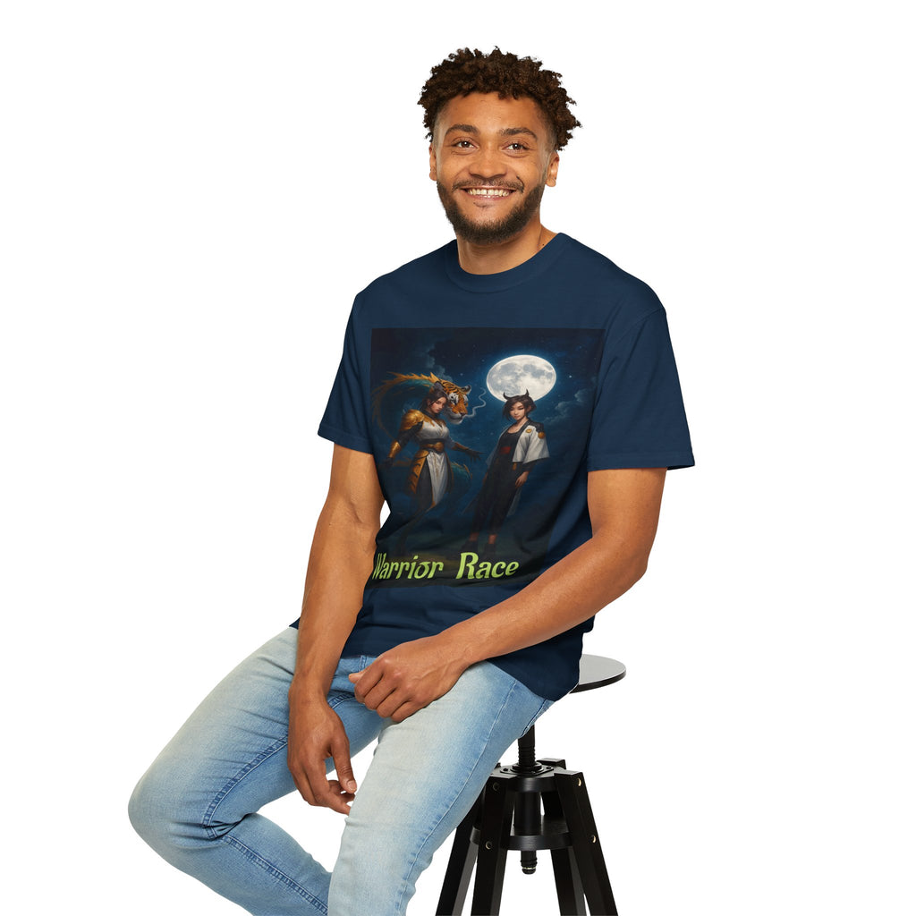 Warrior Race Fantasy Graphic Tee – Gamer Cosplay Shirt