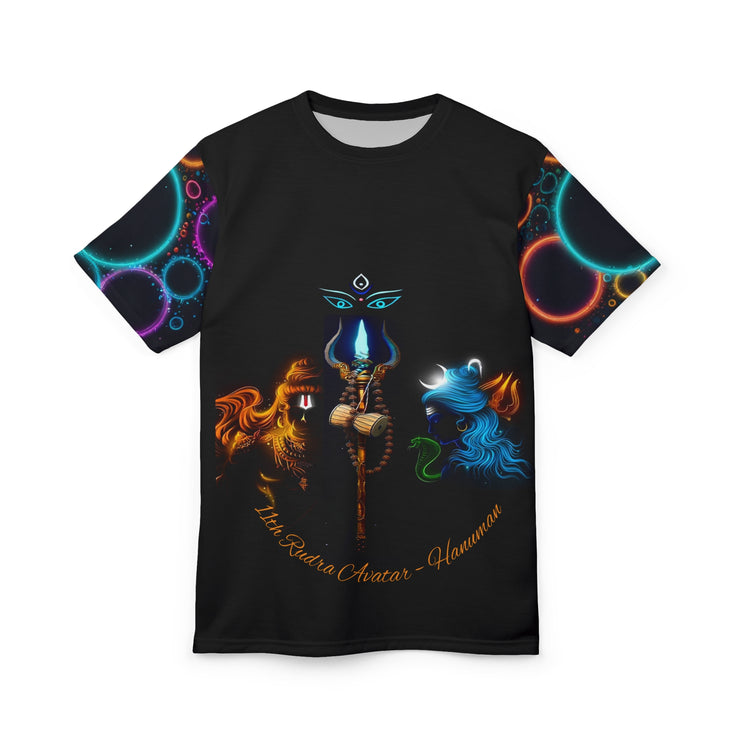 Rudra Avatar Hanuman Graphic Tee – Spiritual Festival Shirt