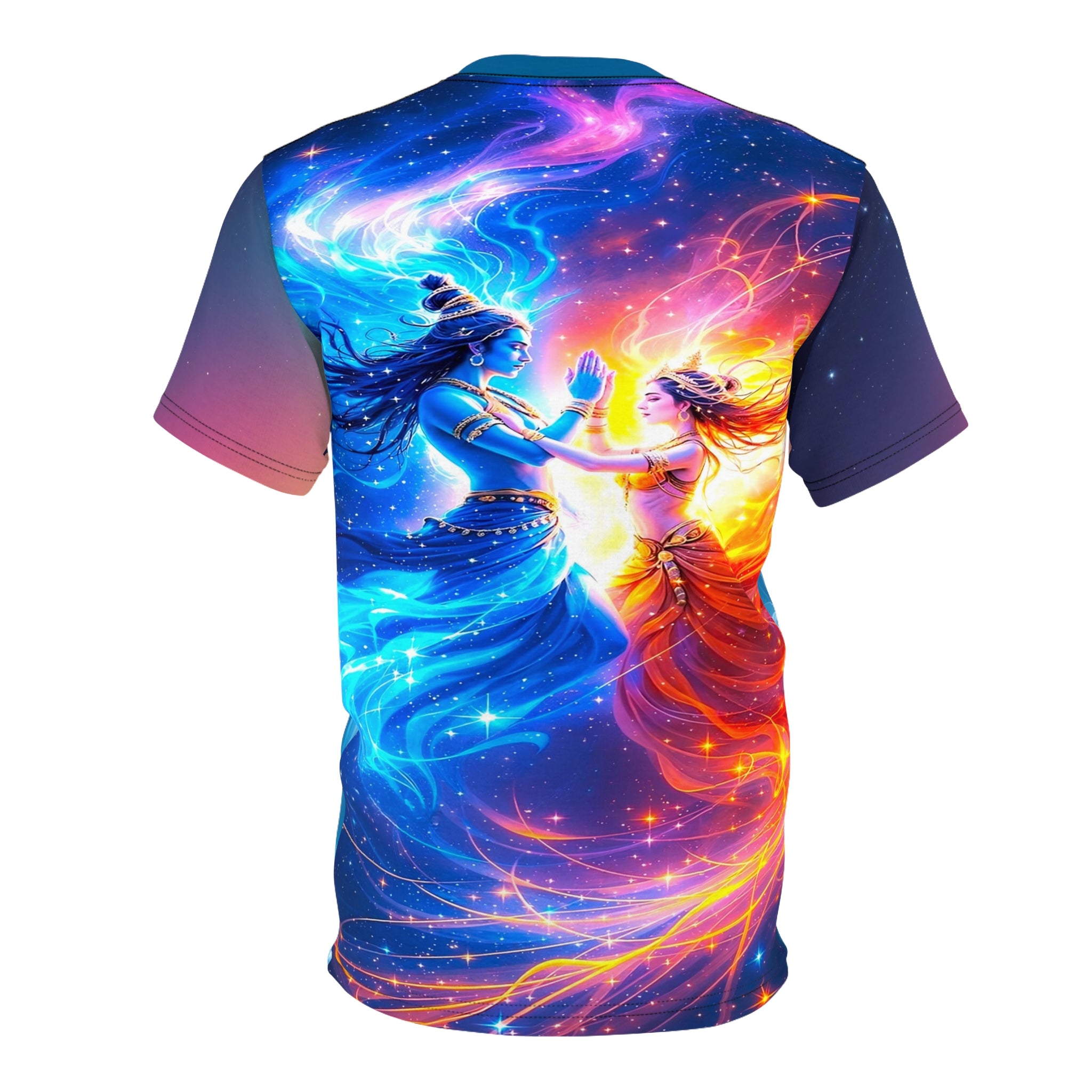 Lord Shiv & Ma Parvati Love Tee – Spiritual Cut & Sew Top