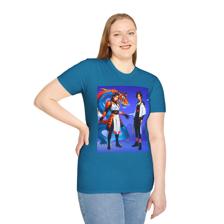 Fantasy Adventure Colorful Tee – Anime Cosplay T-Shirt