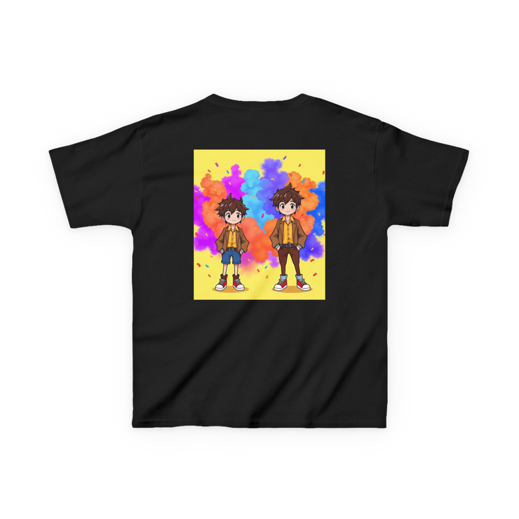 Kids Cartoon Character Graphic Tee – Fun Birthday Shirt