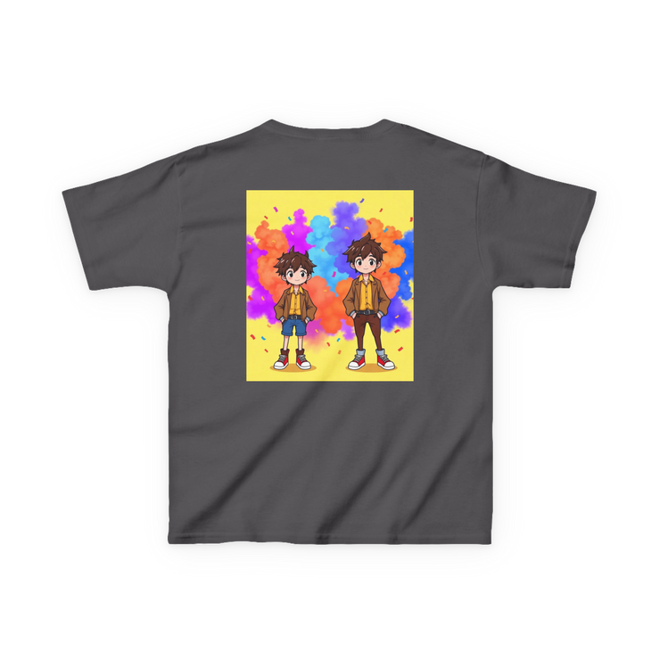 Kids Cartoon Character Graphic Tee – Fun Birthday Shirt