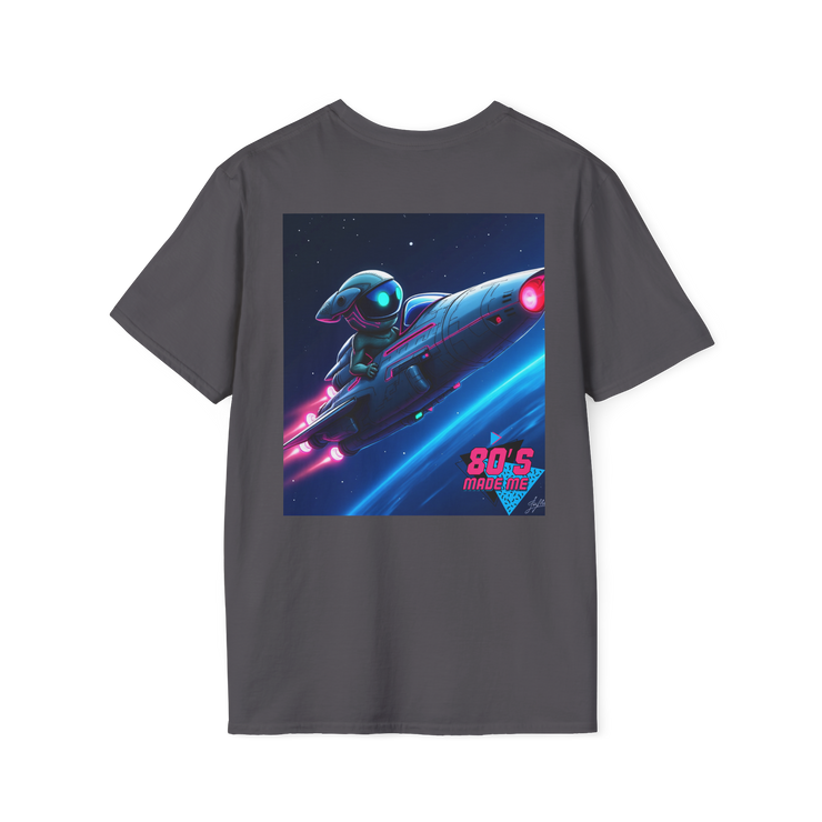 Retro 80s Sci-Fi Graphic Tee – Vintage Space T-Shirt