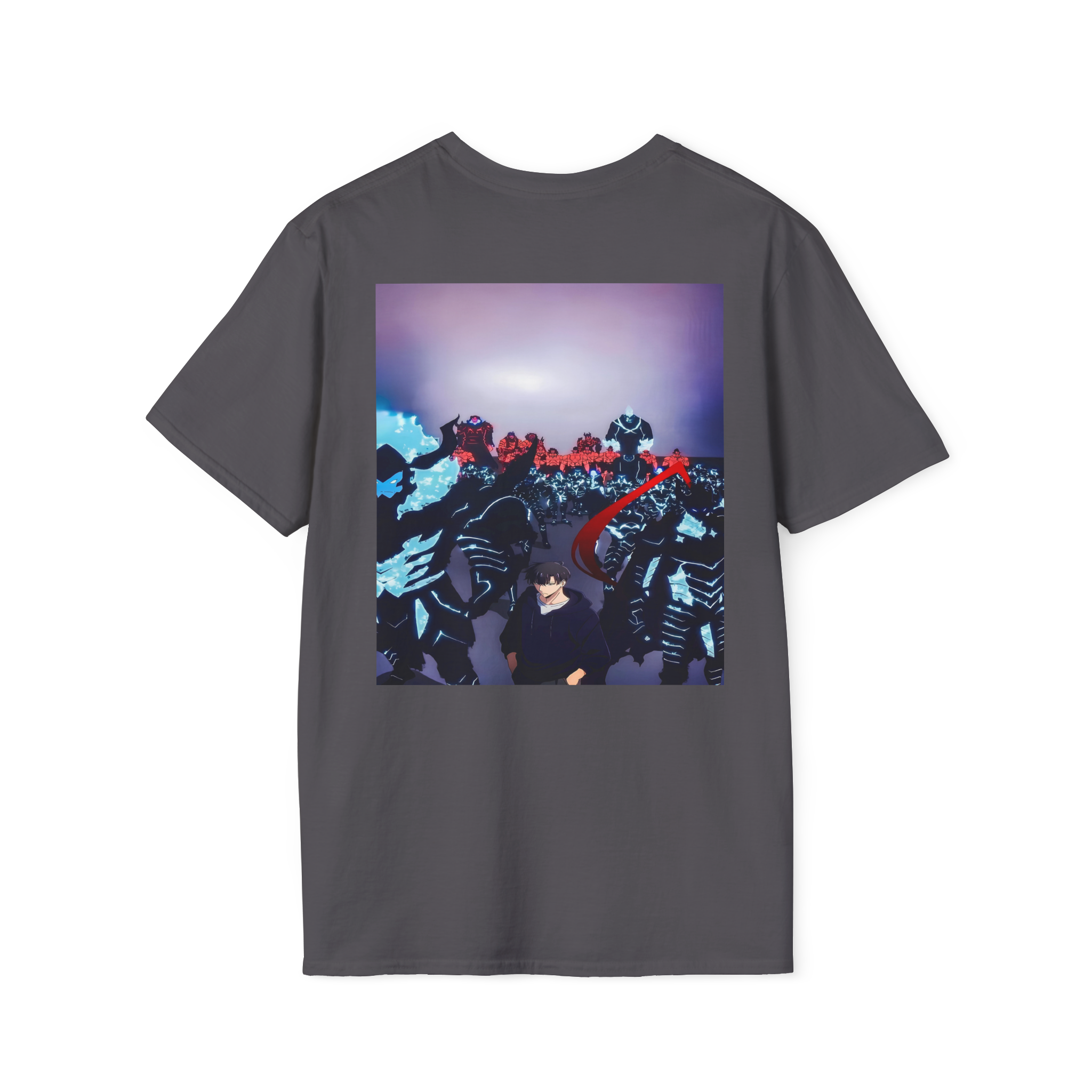 Solo Leveling Jinwoo Anime Tee – Kpop Manga T-Shirt