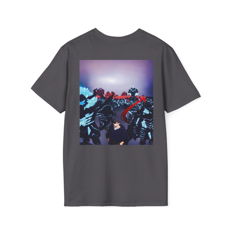 Solo Leveling Jinwoo Anime Tee – Kpop Manga T-Shirt